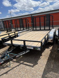 New 2025 PJ TRAILERS 77  x 12' U7 Utility Trailer