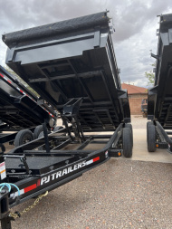 New 2025 PJ Trailers DL142 Dump Trailer