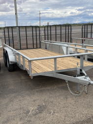 New 2025 GR Trailers Flatbed Trailer 77 x 16
