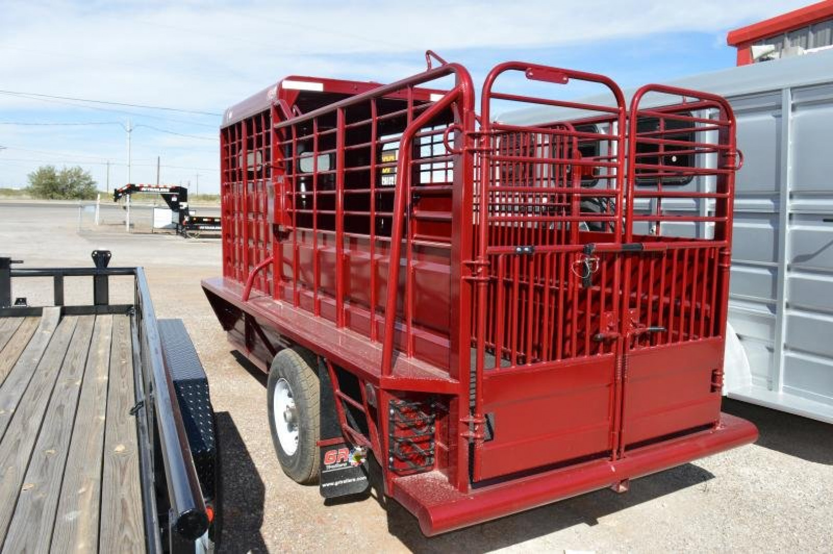 New 2023 GR Trailers 5' x 16' Bumper Pull Single Axle Stock Trailer (BFST5016W07LR1A) Other Stock / Stock Combo Trailer