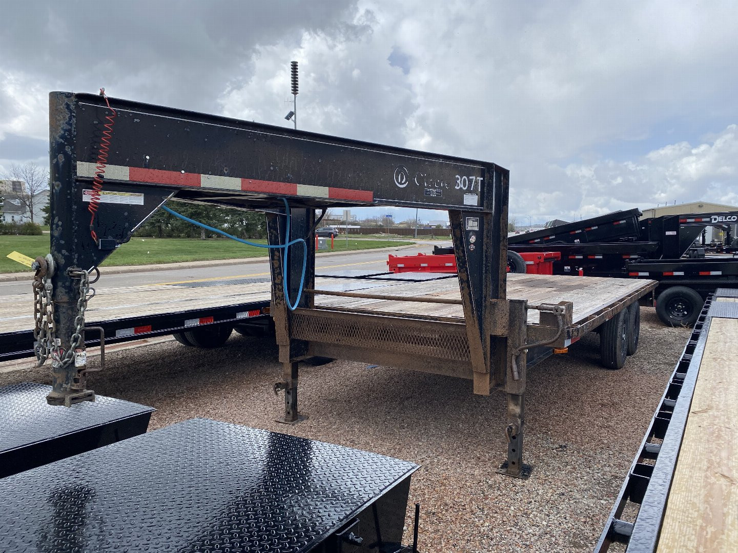 Used 2009 Circle B Deckover Trailer