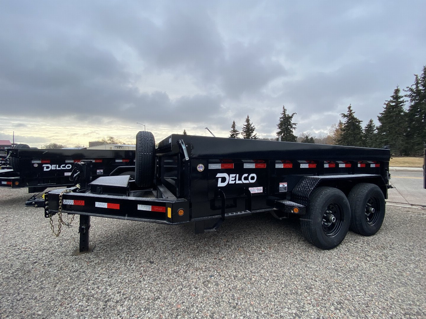 New 2023 Delco Trailers D312A72ESWK Dump Trailer