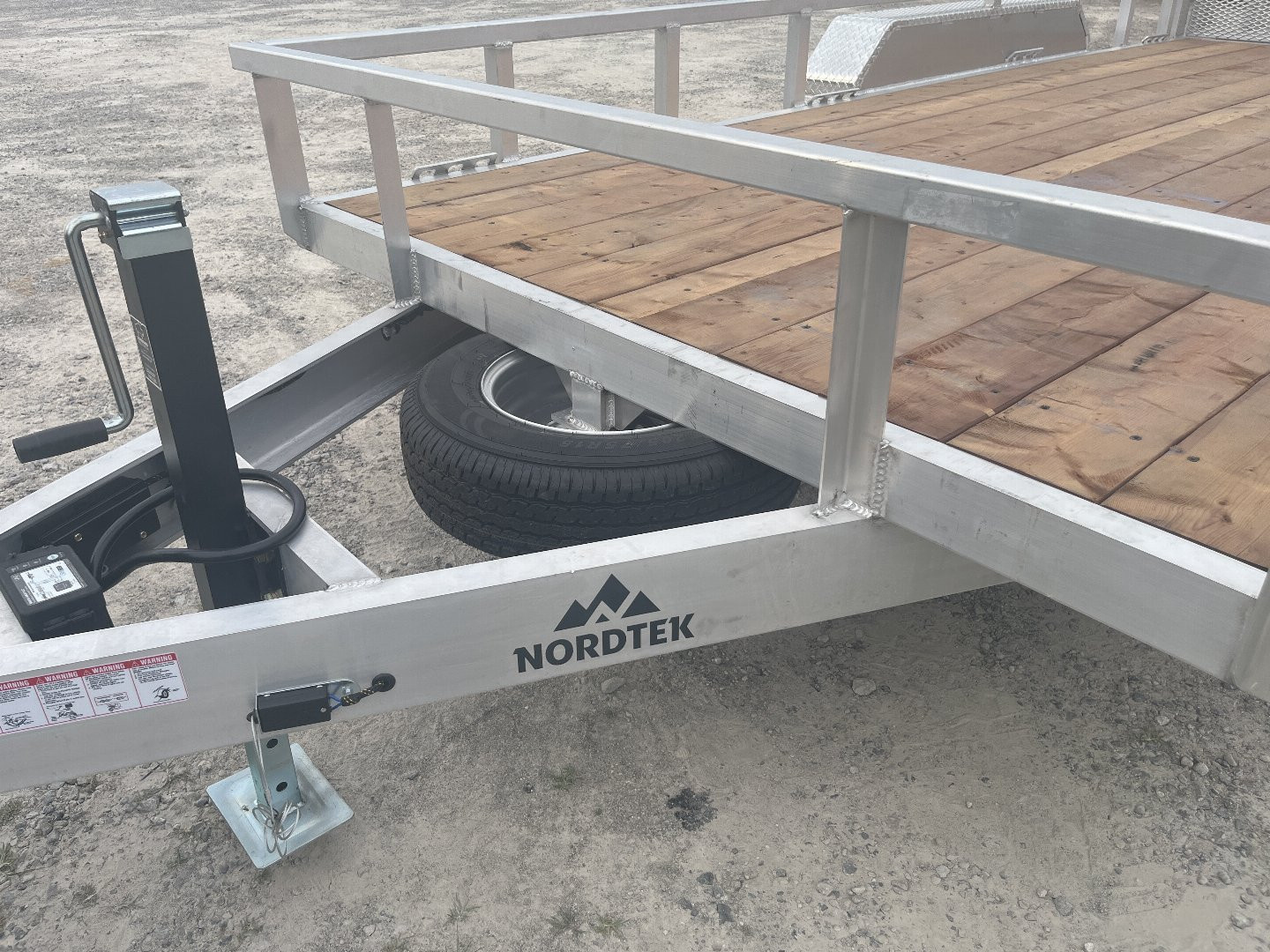 New 2026 NORDTEK 82X16 Landscape Trailer 7K