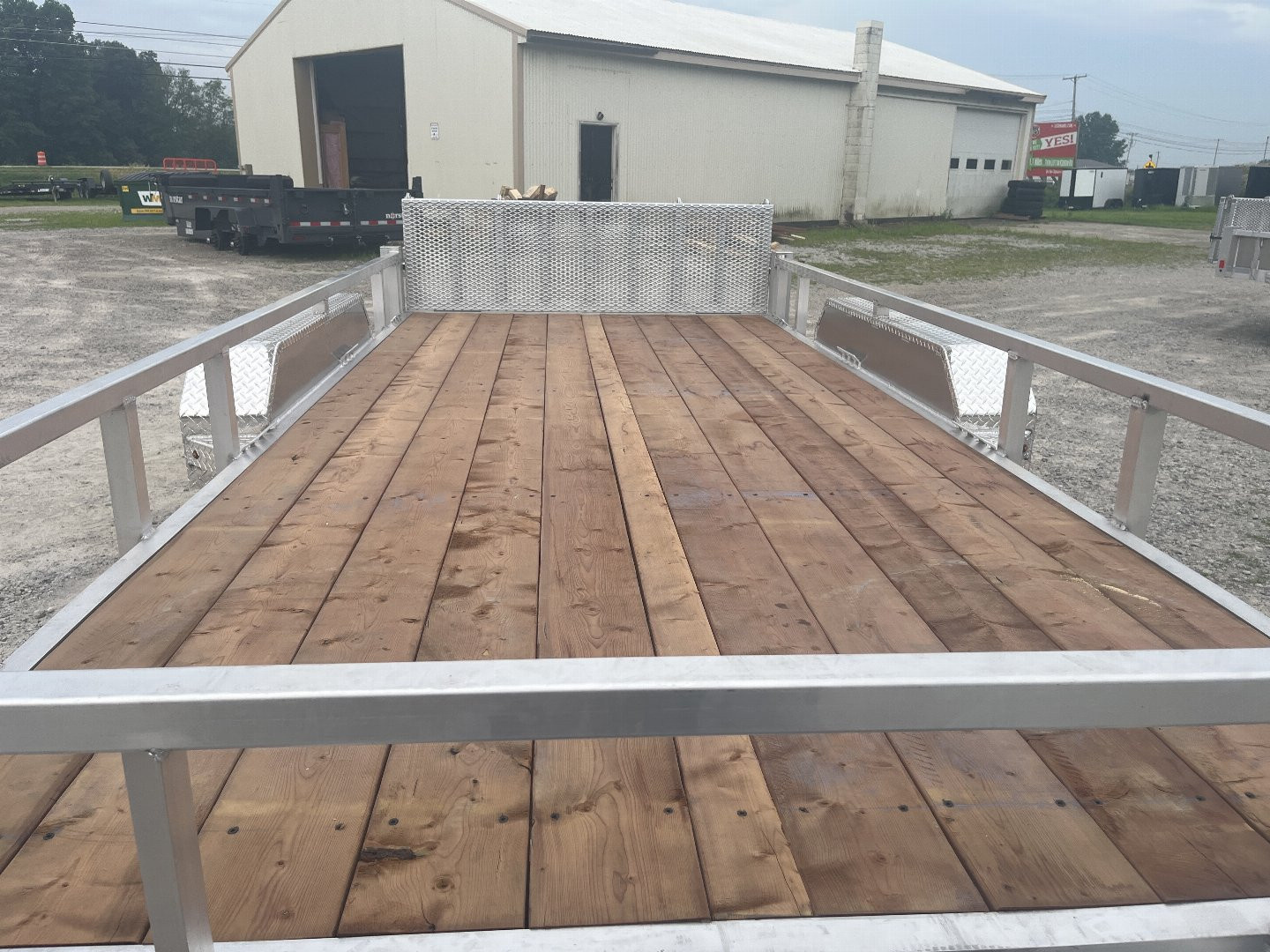 New 2026 NORDTEK 82X16 Landscape Trailer 7K