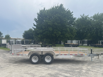 New 2026 NORDTEK 82X16 Landscape Trailer 7K