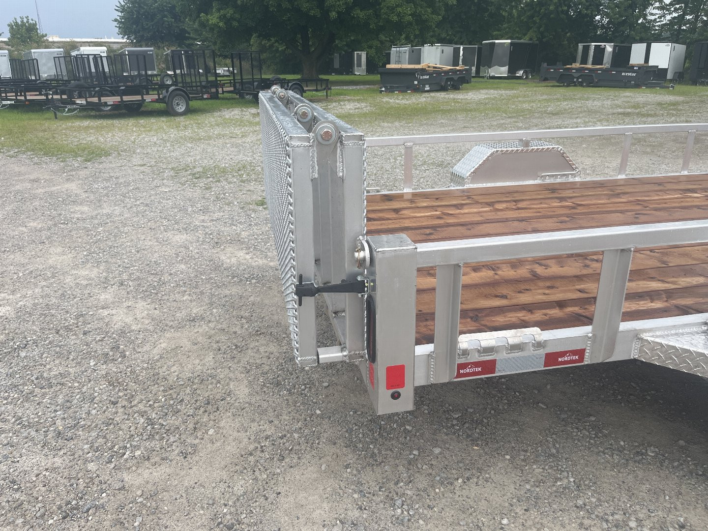 New 2026 NORDTEK 77X12 Utility Trailer 3.5K