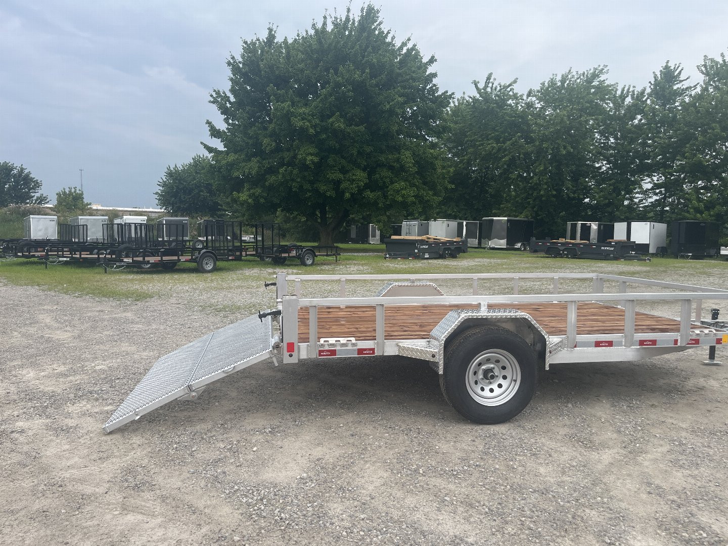 New 2026 NORDTEK 77X12 Utility Trailer 3.5K