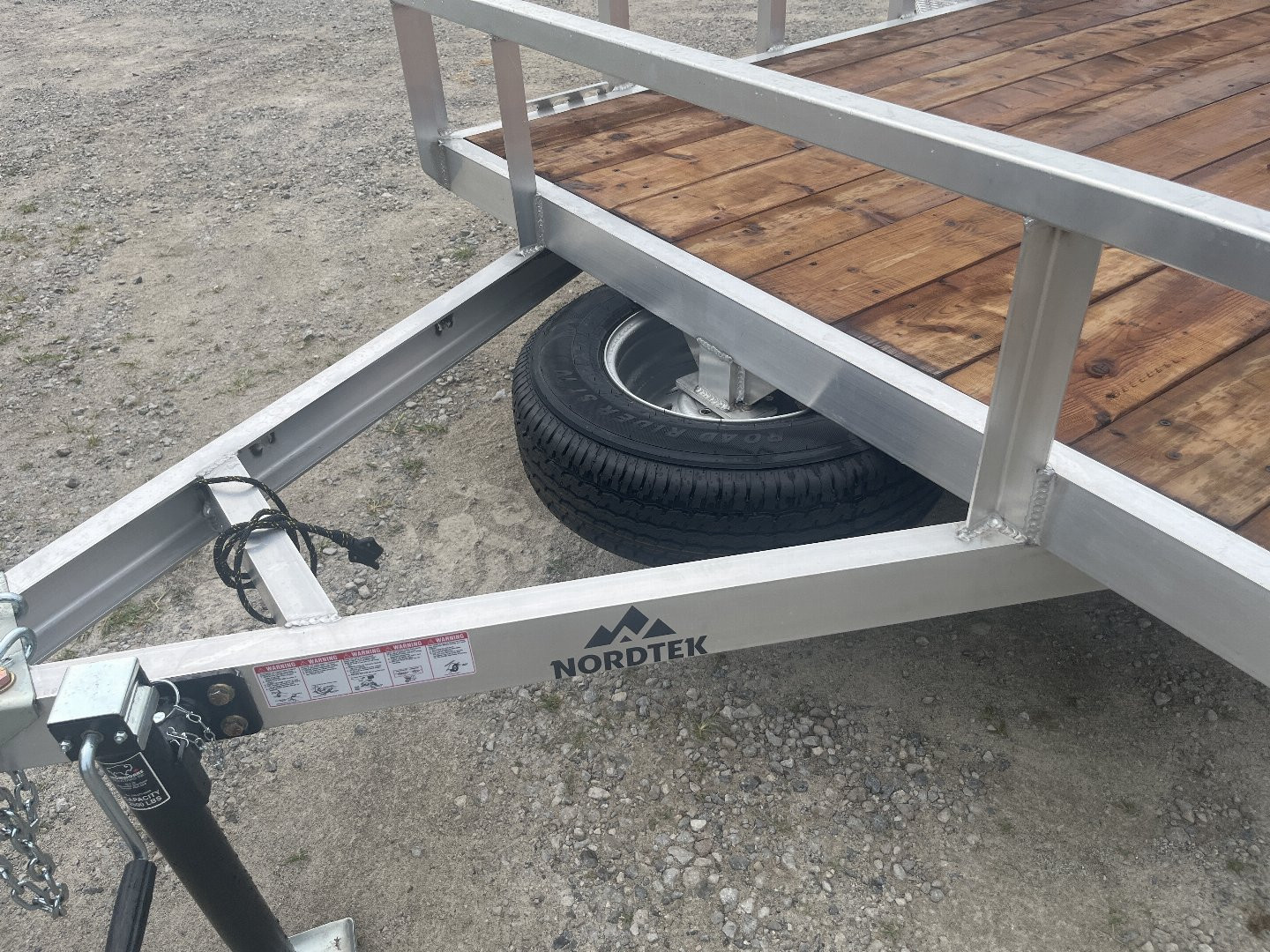 New 2026 NORDTEK 77X12 Utility Trailer 3.5K