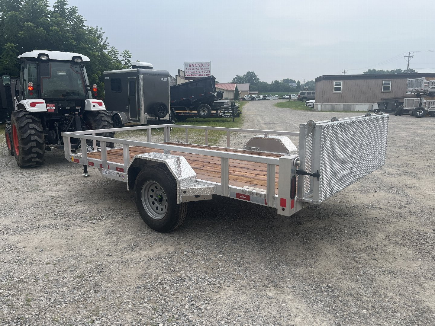 New 2026 NORDTEK 77X12 Utility Trailer 3.5K