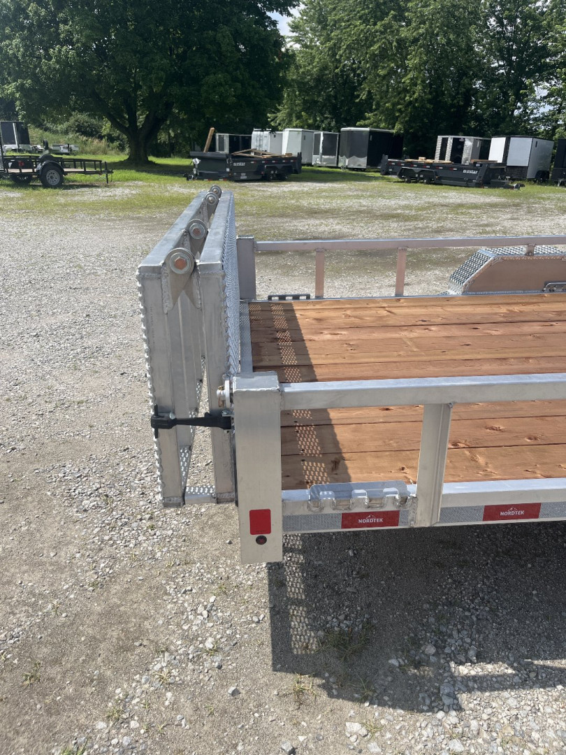 New 2026 Nordtek 82X14 Utility Trailer 3.5K