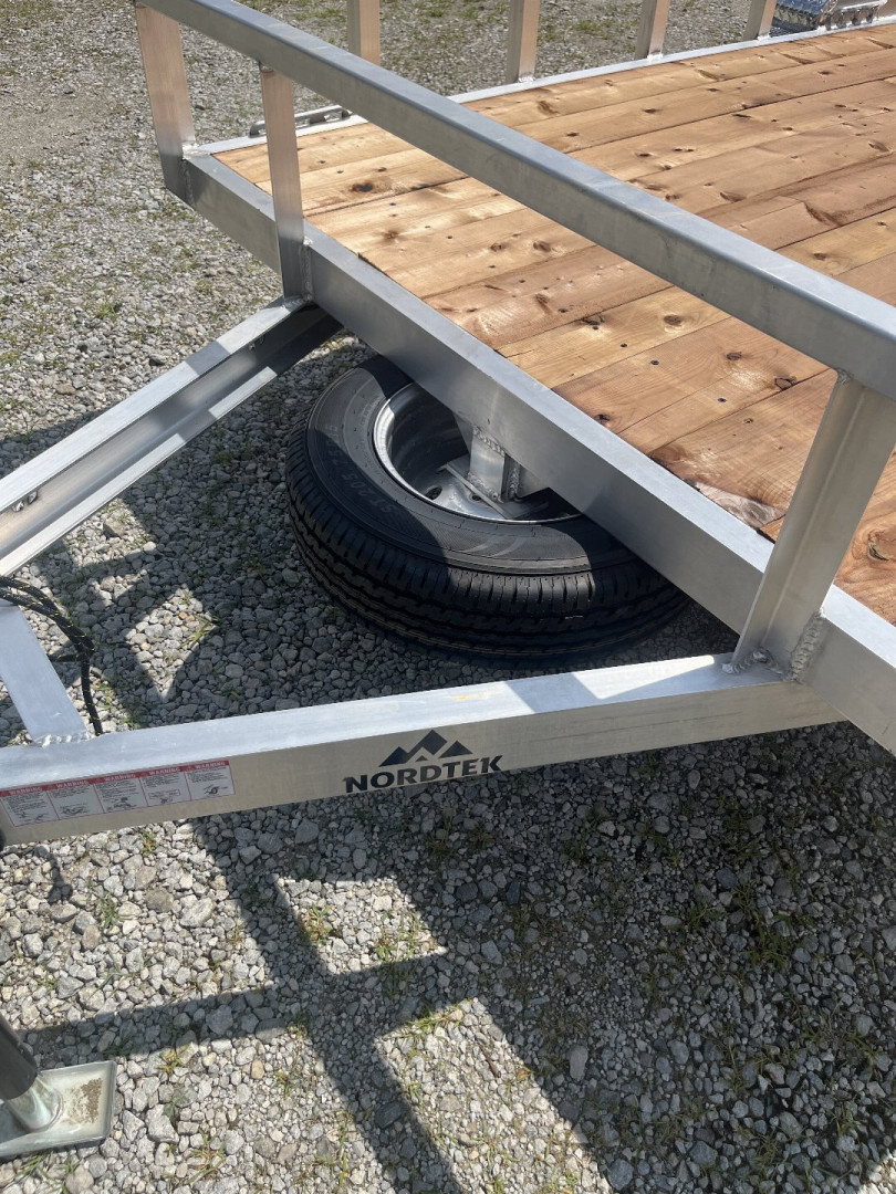 New 2026 Nordtek 82X14 Utility Trailer 3.5K