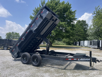 New 2026 LAMAR TRAILERS 83  x 14' Dump Trailer