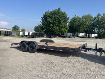 New 2025 Lamar Trailers 83 x20' Equipment Trailer, 10k GVWR