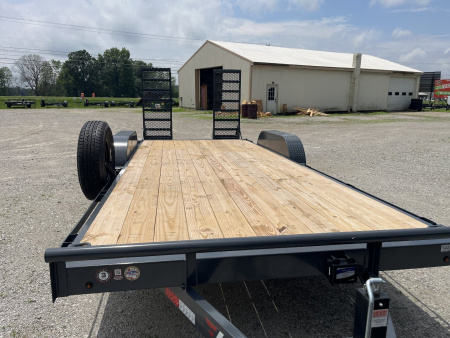 New 2025 Lamar Trailers 83"x20' Equipment Trailer, 10k GVWR