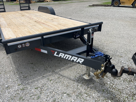 New 2025 Lamar Trailers 83"x20' Equipment Trailer, 10k GVWR