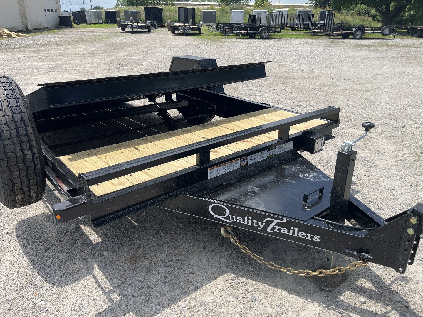 New 2026 Quality Trailers 71X14 Tilt Trailer