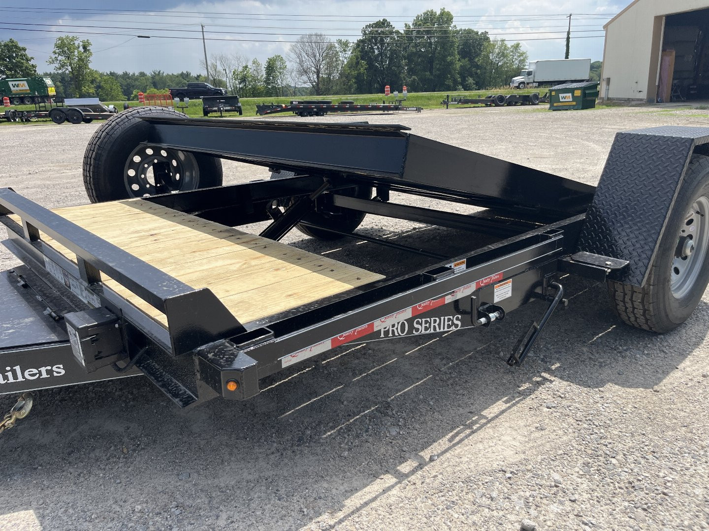 New 2026 Quality Trailers 71X14 Tilt Trailer