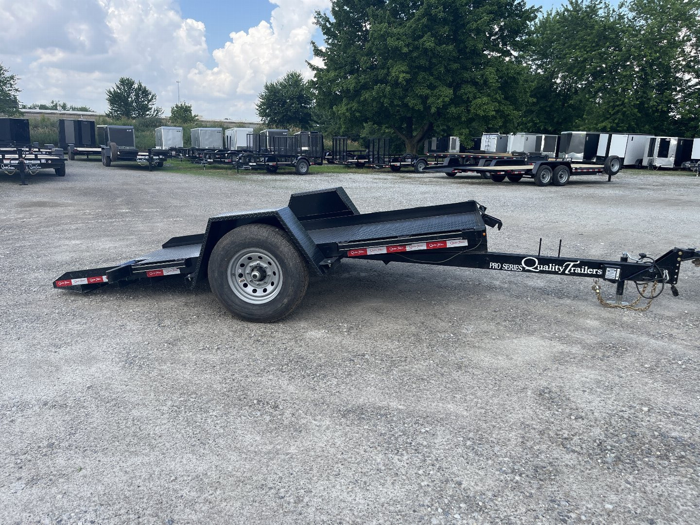 New 2026 Quality Trailers 71X12 Tilt Trailer