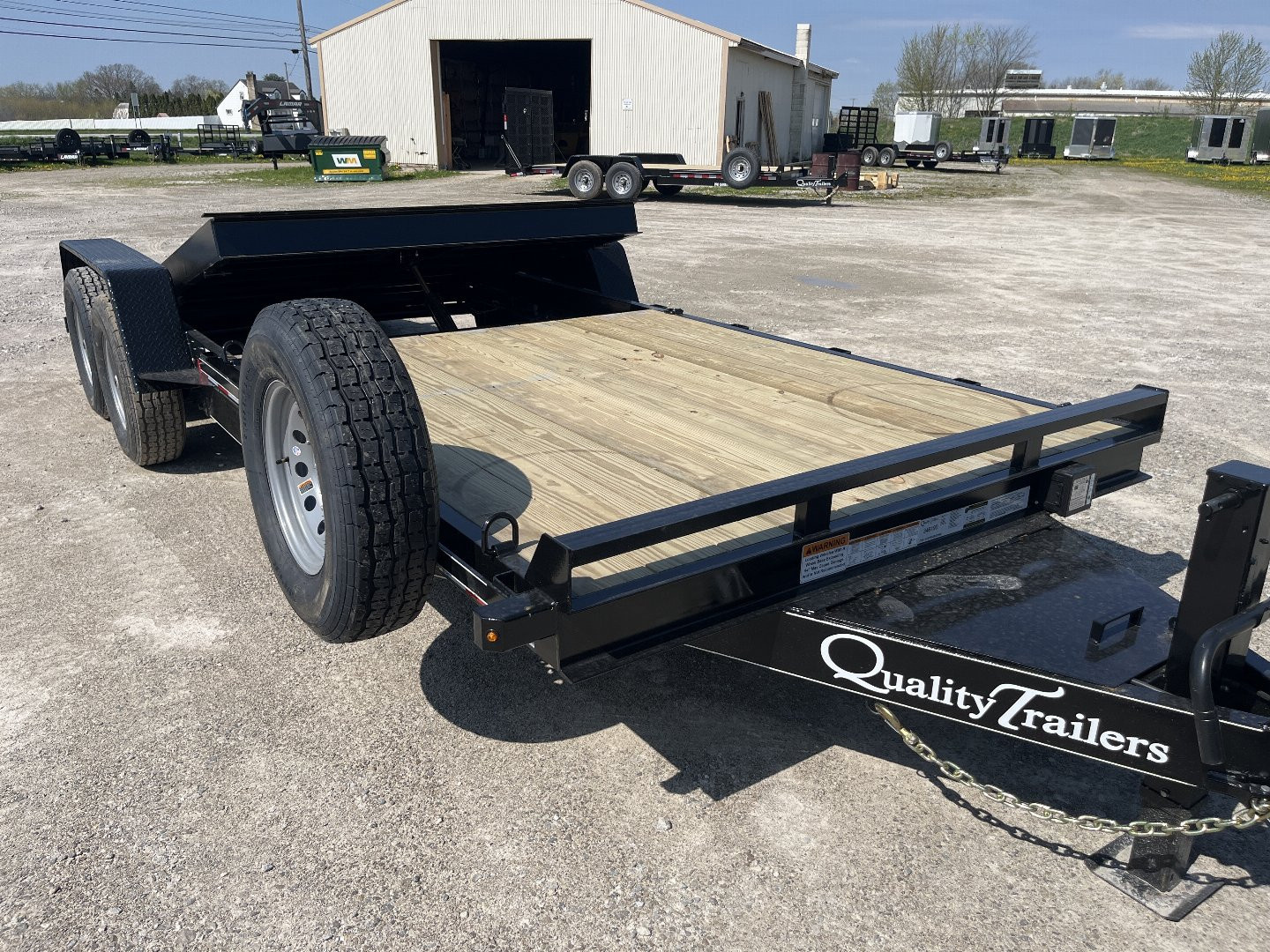New 2026 Quality Trailers 82X22 Tilt Trailer Pro