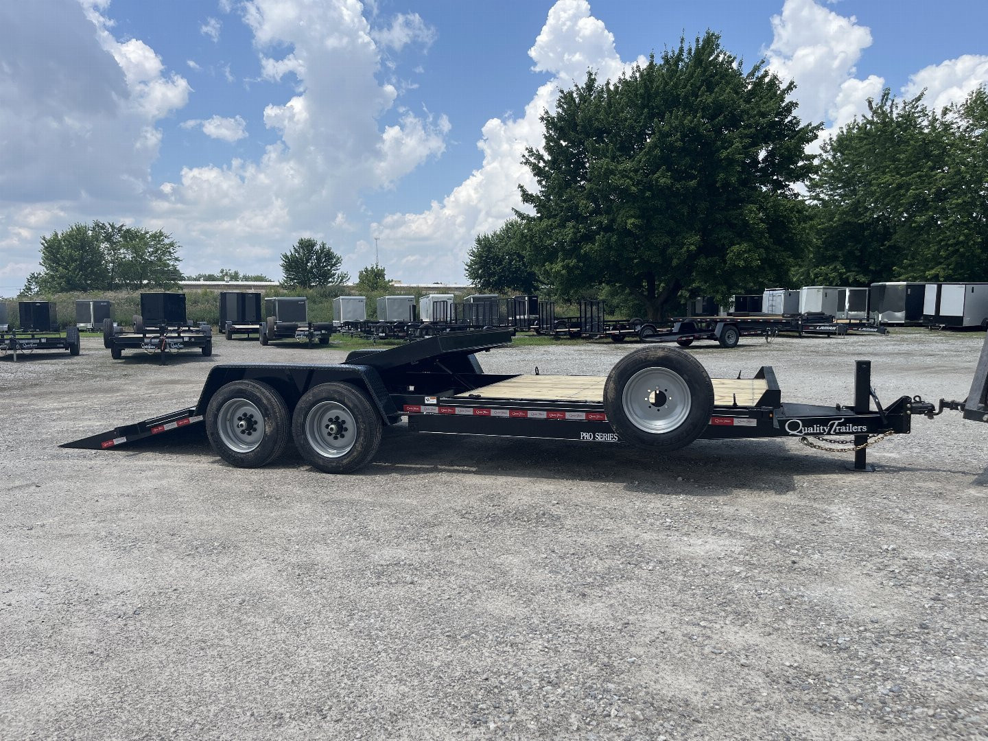New 2026 Quality Trailers 82X22 Tilt Trailer Pro 17K
