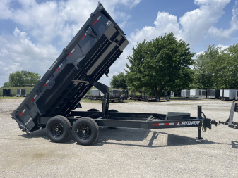 New 2025 LAMAR TRAILERS 83  x 14' Dump Trailer