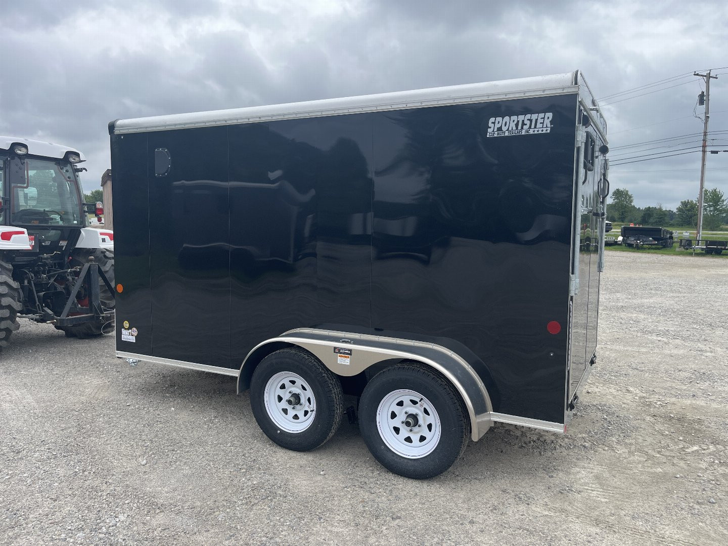 New 2025 Car Mate Trailers 6X12TA Cargo / Enclosed Trailer