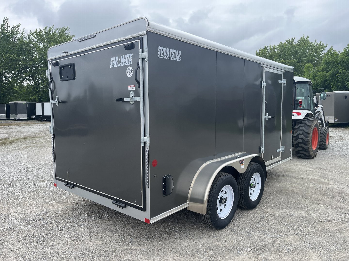 New 2025 Car Mate Trailers Cargo / Enclosed 7X14TA Trailer