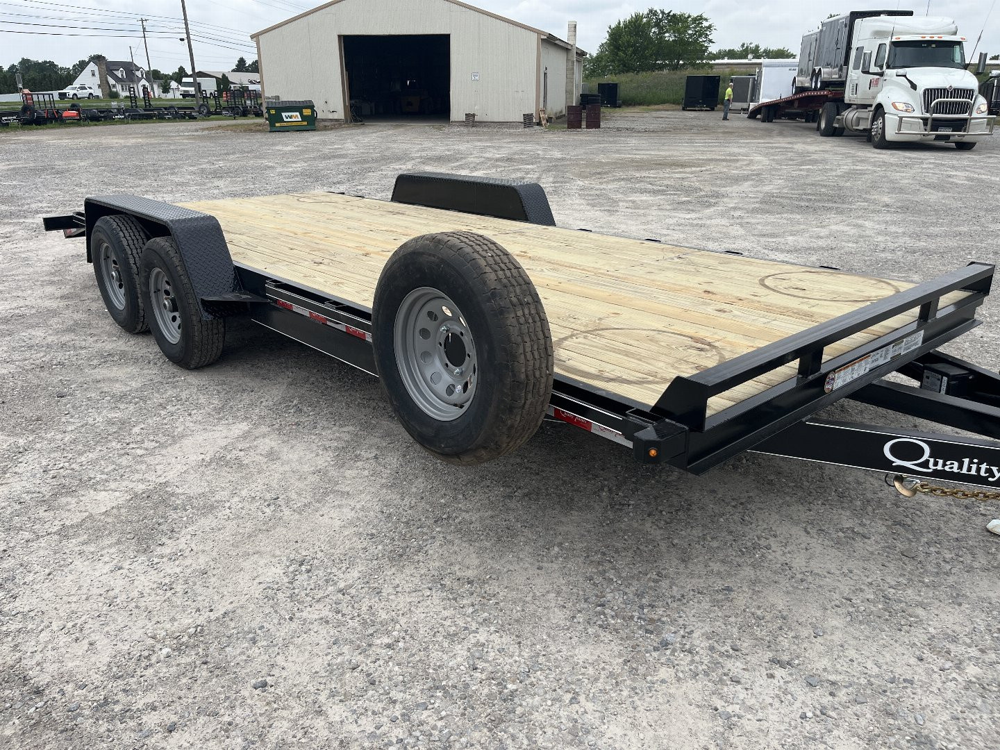 New 2026 QUALITY TRAILERS 82X20 Equipment Trailer