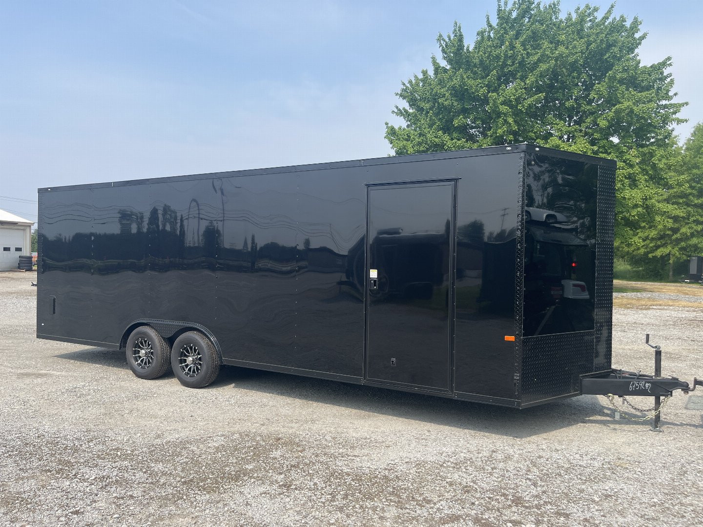 New 2025 Rock Solid Enclosed Cargo 8.5'x24'x7'Trailer, .080 Polycore