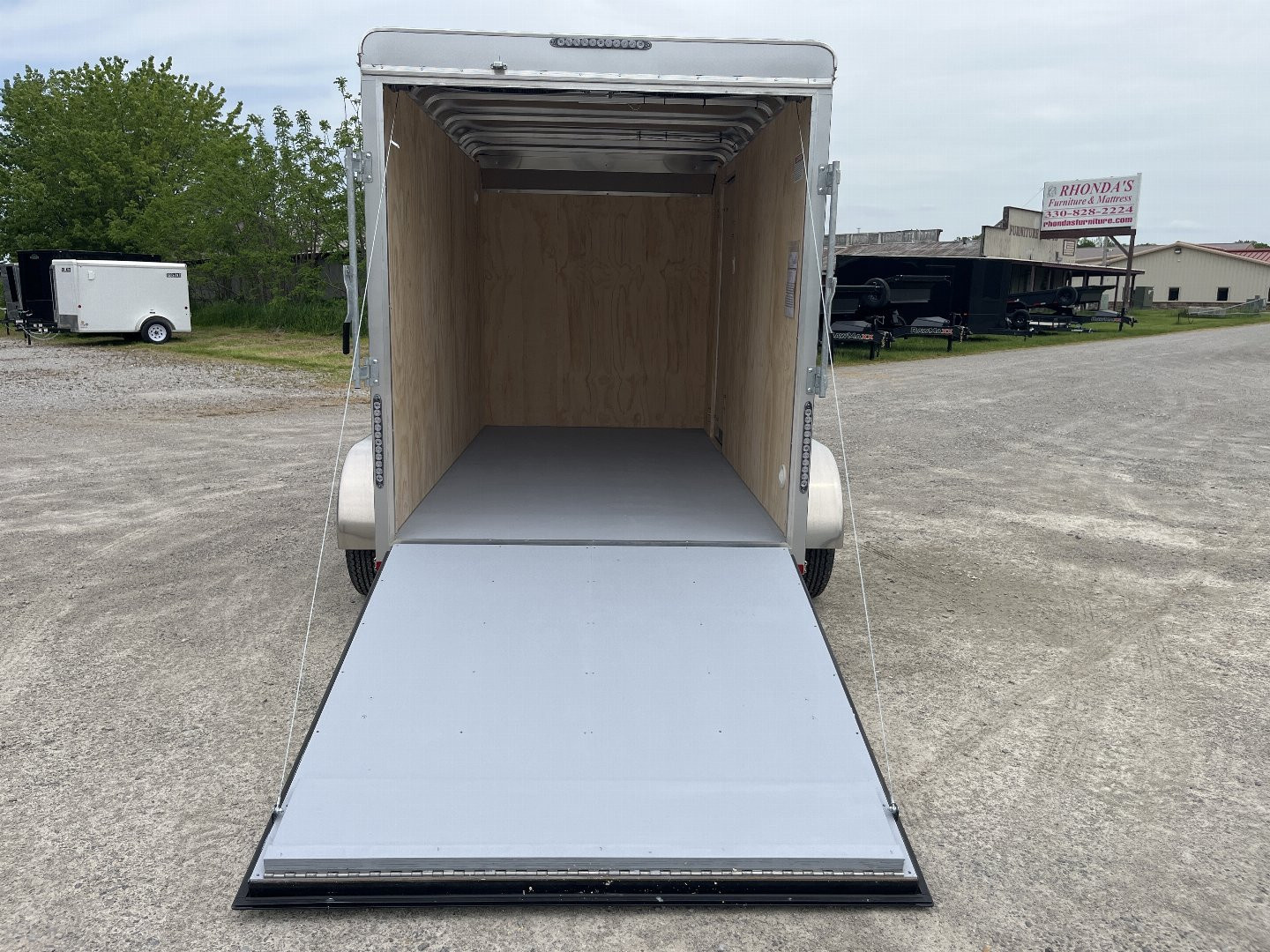 New 2025 Car Mate Trailers 6X12TA Cargo / Enclosed Trailer