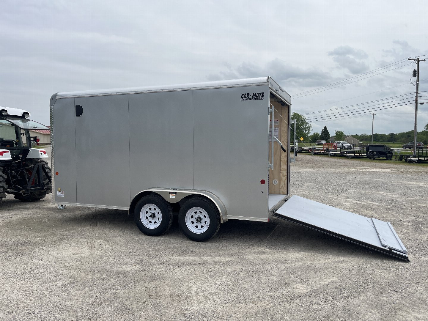 New 2025 Car Mate Trailers 7X14TA Cargo / Enclosed Trailer