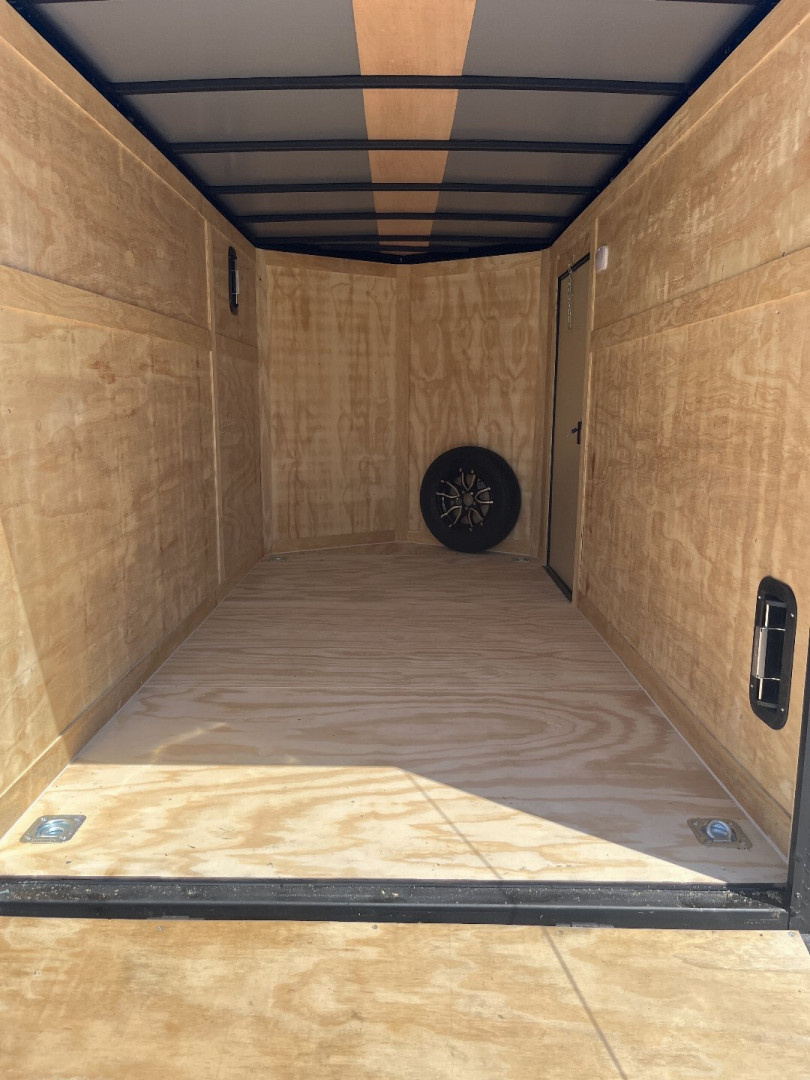 New 2025 ROCK SOLID CARGO 6'x12'x6'3" Cargo / Enclosed Trailer, .080 Polycore