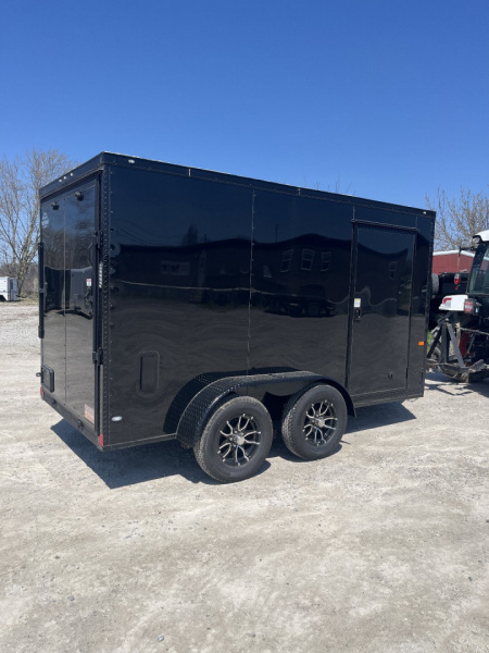 New 2025 ROCK SOLID CARGO 6'x12'x6'3" Cargo / Enclosed Trailer, .080 Polycore