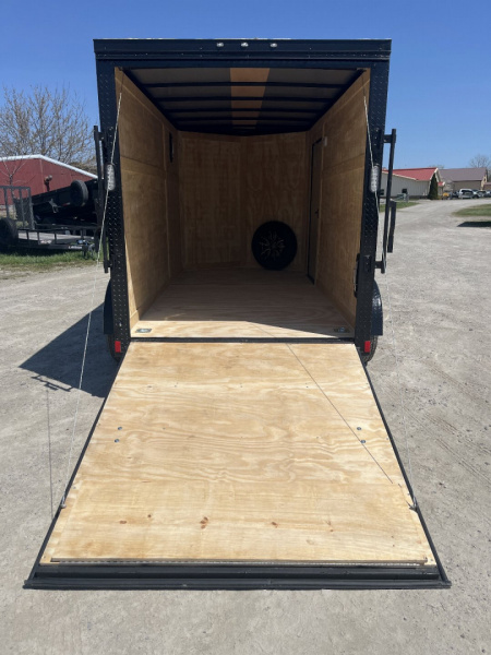 New 2025 ROCK SOLID CARGO 6'x12'x6'3" Cargo / Enclosed Trailer, .080 Polycore
