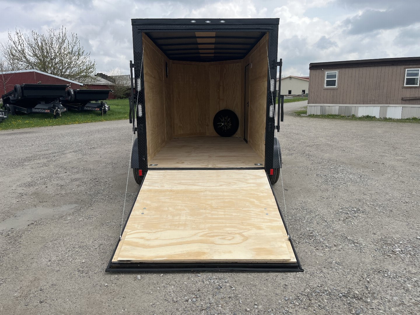 New 2025 ROCK SOLID CARGO 6'x12'x6'3" Cargo / Enclosed Trailer, .080 Polycore