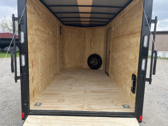 New 2025 ROCK SOLID CARGO 6'x12'x6'3" Cargo / Enclosed Trailer, .080 Polycore