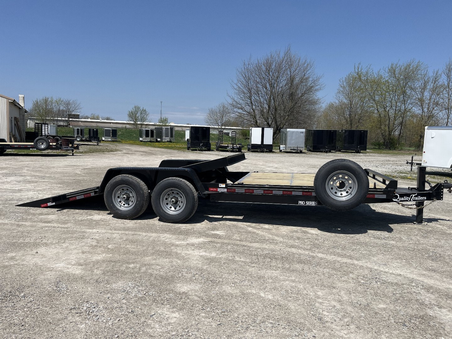 New 2025 Quality Trailers 82X22 Tilt Trailer Pro