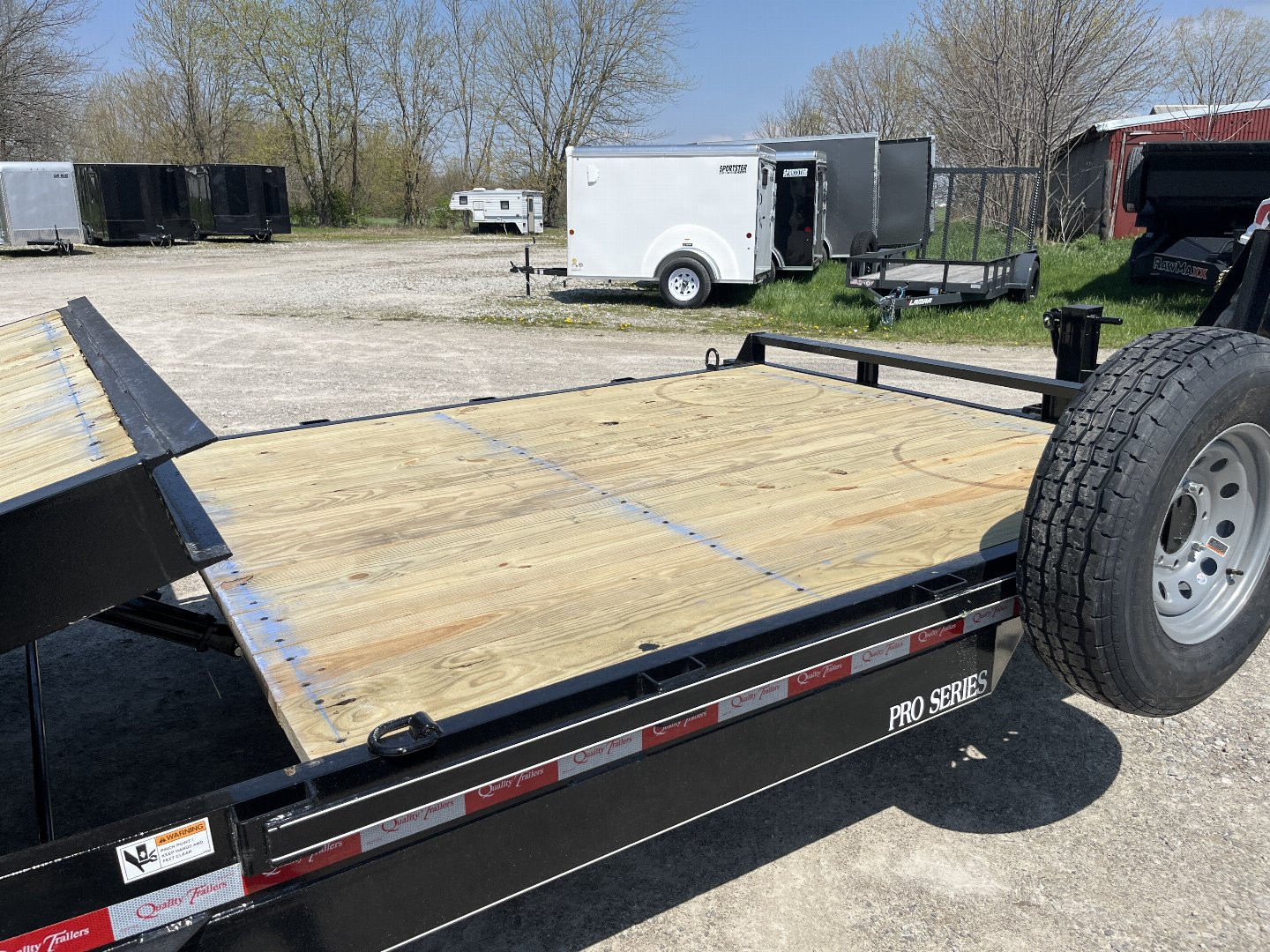 New 2025 Quality Trailers 82X22 Tilt Trailer Pro