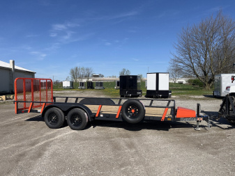New 2025 RawMaxx 18X83 Utility Trailer