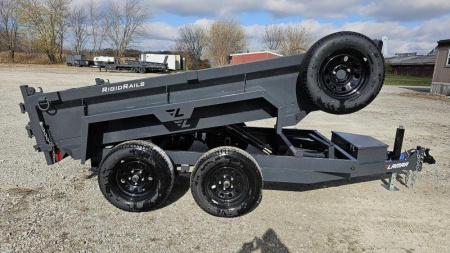 New 2025 LAMAR TRAILERS 60"x10' Dump Trailer