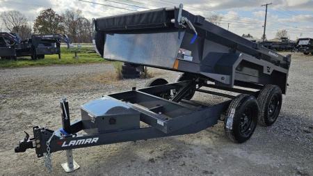 New 2025 LAMAR TRAILERS 60"x10' Dump Trailer