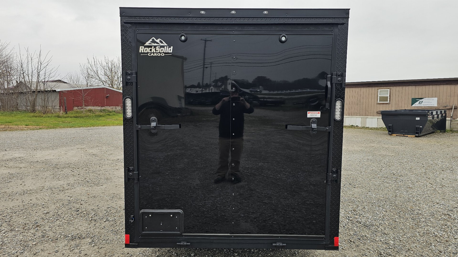 New 2025 ROCK SOLID CARGO 6'x12'x6'3" Cargo / Enclosed Trailer, .080 Polycore