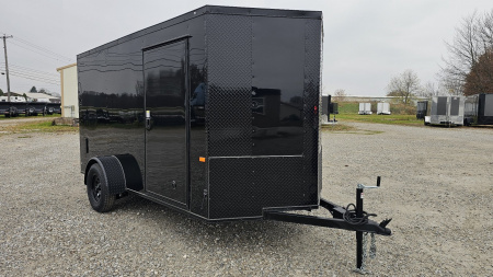 New 2025 ROCK SOLID CARGO 6'x12'x6'3  Cargo / Enclosed Trailer, .080 Polycore