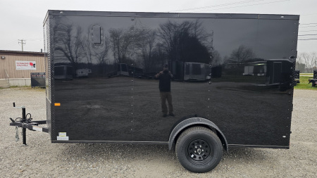 New 2025 ROCK SOLID CARGO 6'x12'x6'3" Cargo / Enclosed Trailer, .080 Polycore