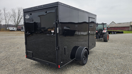 New 2025 ROCK SOLID CARGO 6'x12'x6'3" Cargo / Enclosed Trailer, .080 Polycore