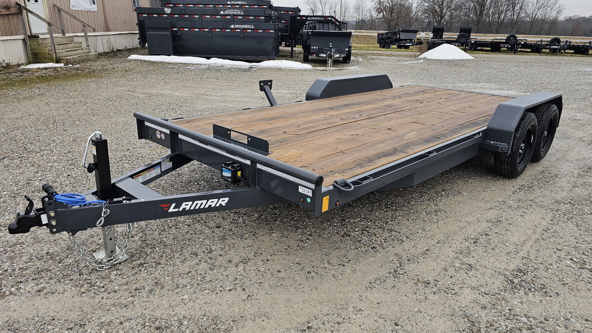 New 2025 Lamar Trailers 83"x18' Equipment Trailer