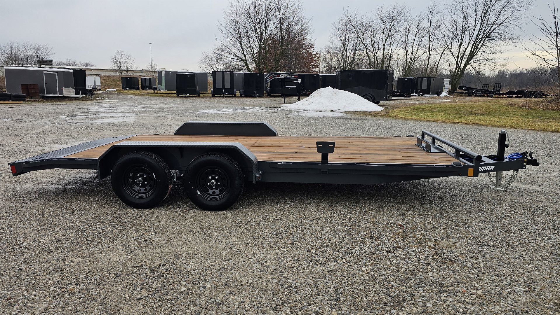 New 2025 Lamar Trailers 83"x18' Equipment Trailer