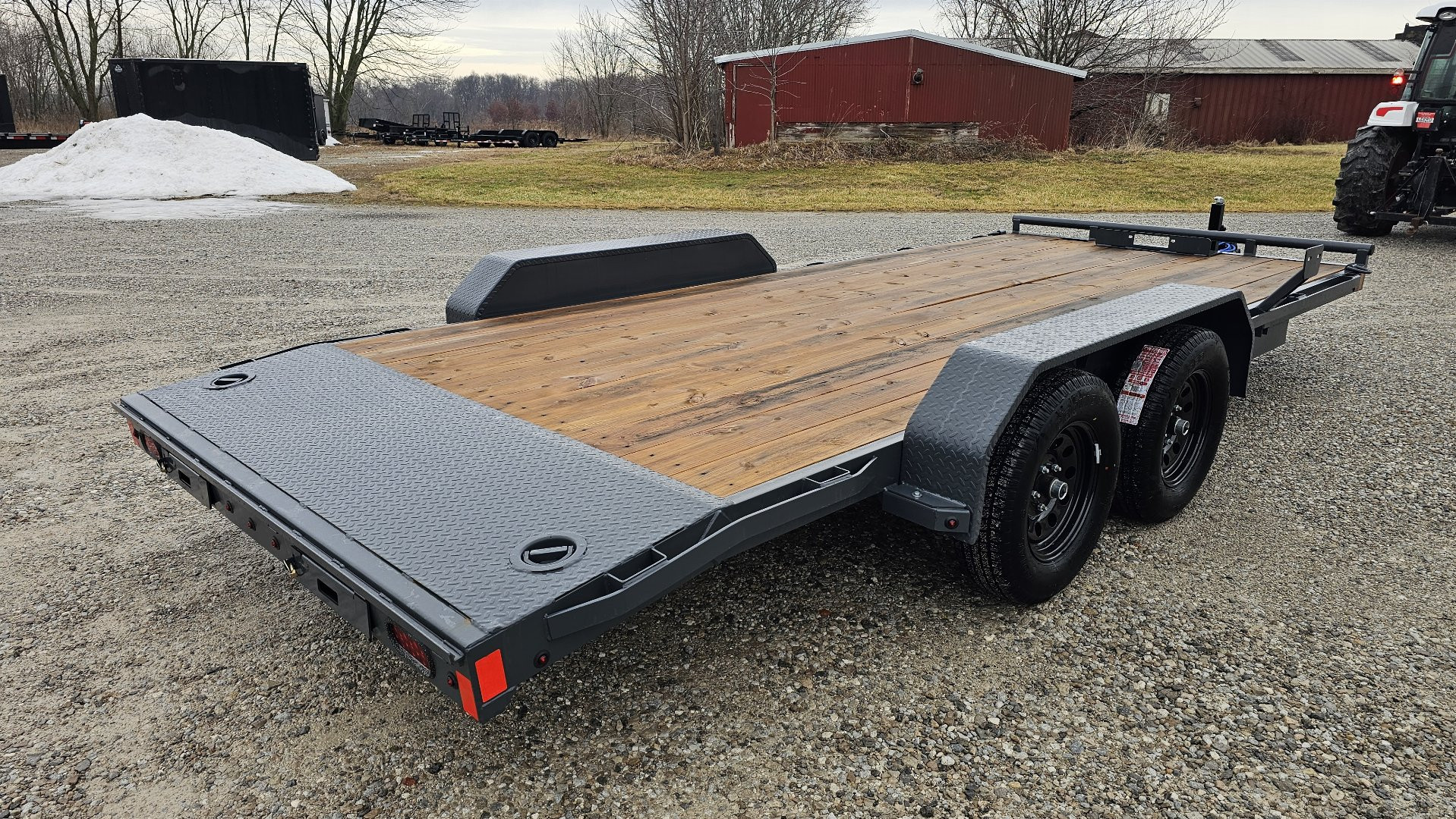 New 2025 Lamar Trailers 83"x18' Equipment Trailer