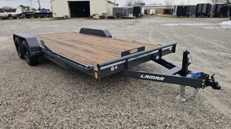 New 2025 Lamar Trailers 83"x18' Equipment Trailer