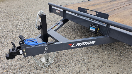 New 2025 Lamar Trailers 83"x18' Equipment Trailer
